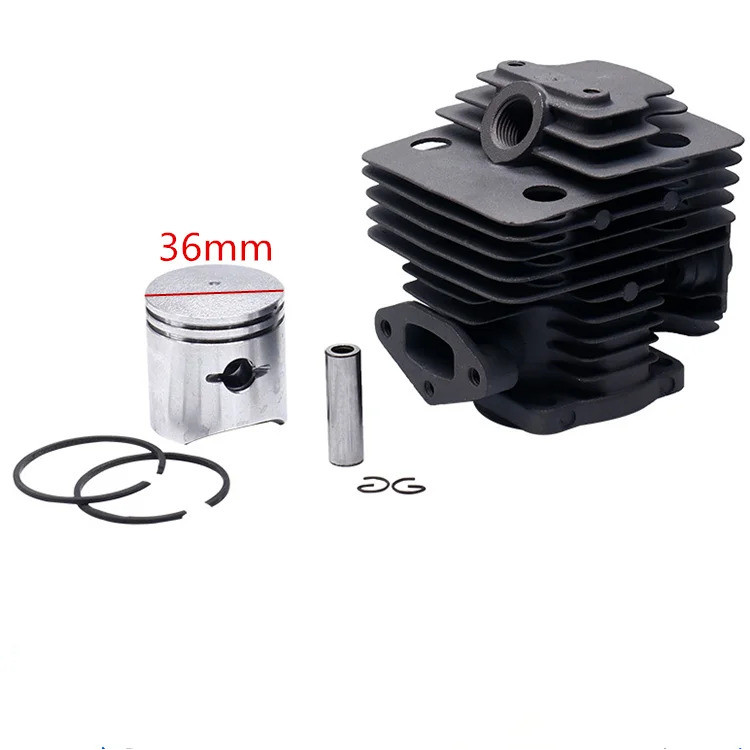 G2K G3K G4K ชุดลูกสูบกระบอกสําหรับ Zenoah G2K G3K G4K แปรงเครื่องตัดกระบอกลูกสูบชุดแหวนลูกสูบ repl. 