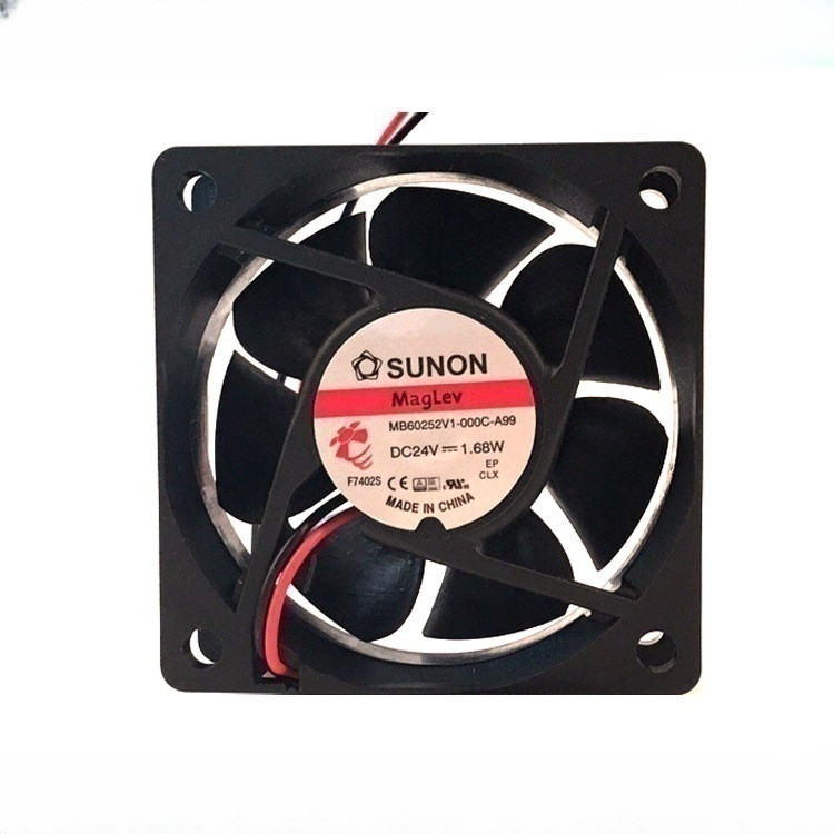 SUNON Jianzhun MB60252V1-000C-A99 6025 24V 0.07A พัดลมระบายความร้อนพลังงาน