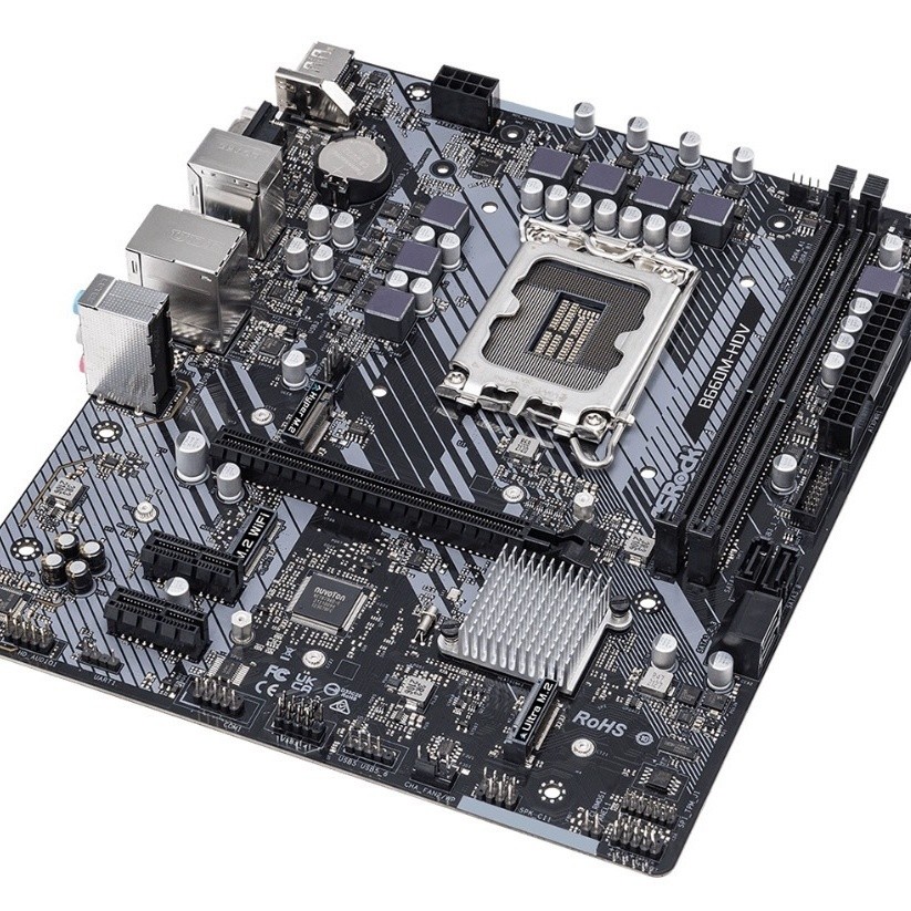 ASRock B660M-HDV1700 เมนบอร์ดรองรับ i712700 ฉัน912900ซีพียู KF12/13/14th Generation