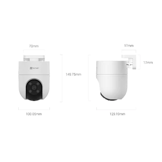 EZVIZ อีซี่วิซ H8C Pro 2K Pan & Tilt Wi-Fi Camera 3MP