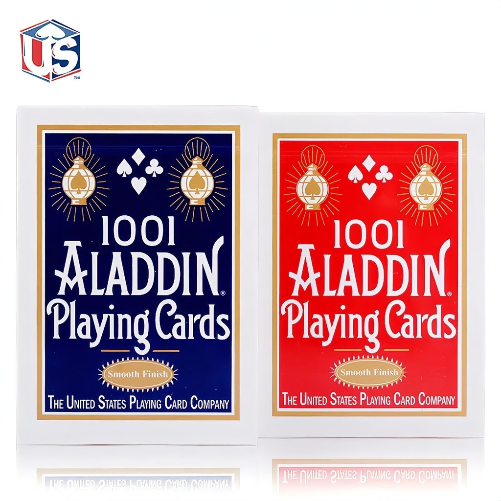 การ์ดการเล่นอะลาดินของแท้ Aladdin 1001 Out of Print Discontinued US คอลเลกชันย้อนยุคนําเข้า Magic Fl