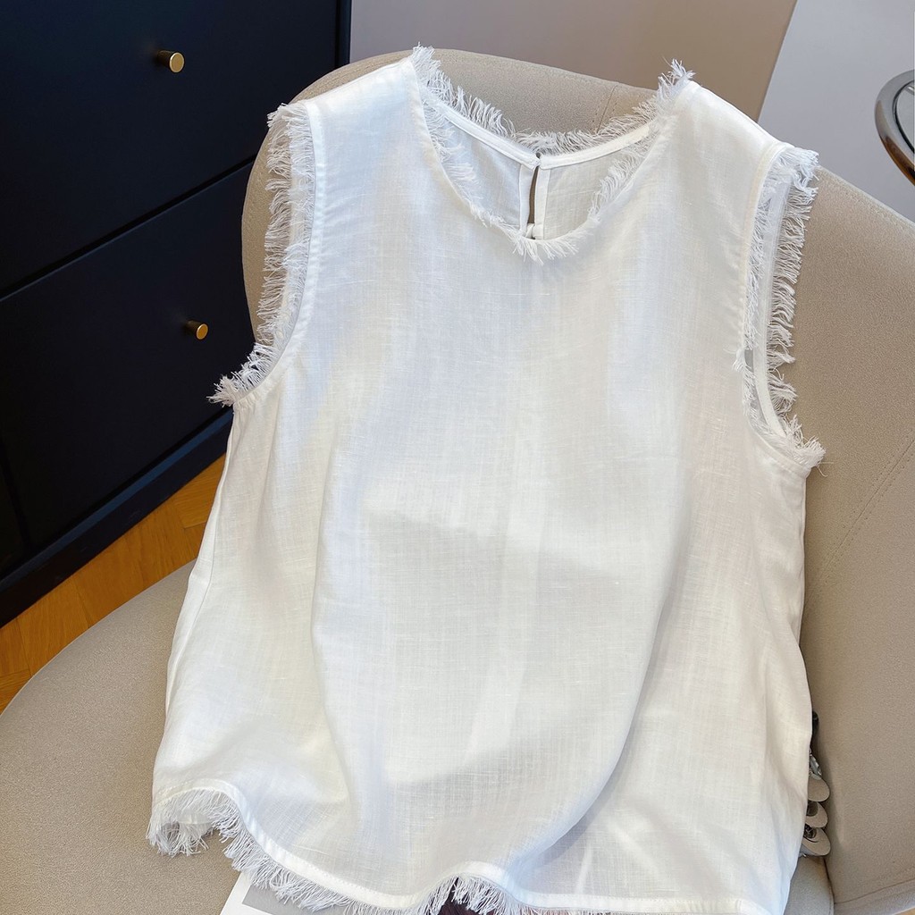 ส่งไวจากไทย Summer M-3XL เสื้อแขนกุดหญิงแขนสั้นเสื้อยืดสั้นด้านบนบวกขนาดฤดูร้อนเวอร์ชั่นเกาหลีสุภาพสตรีสวยพอดีหลวม