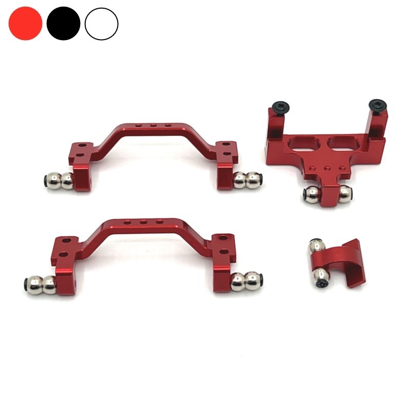 WPL C64 C64-1 โลหะ Link Rod Mount ดึง Rod Bracket Servo Mount ฐาน 1/16 RC รถอะไหล่อัพเกรดอุปกรณ์เสริ