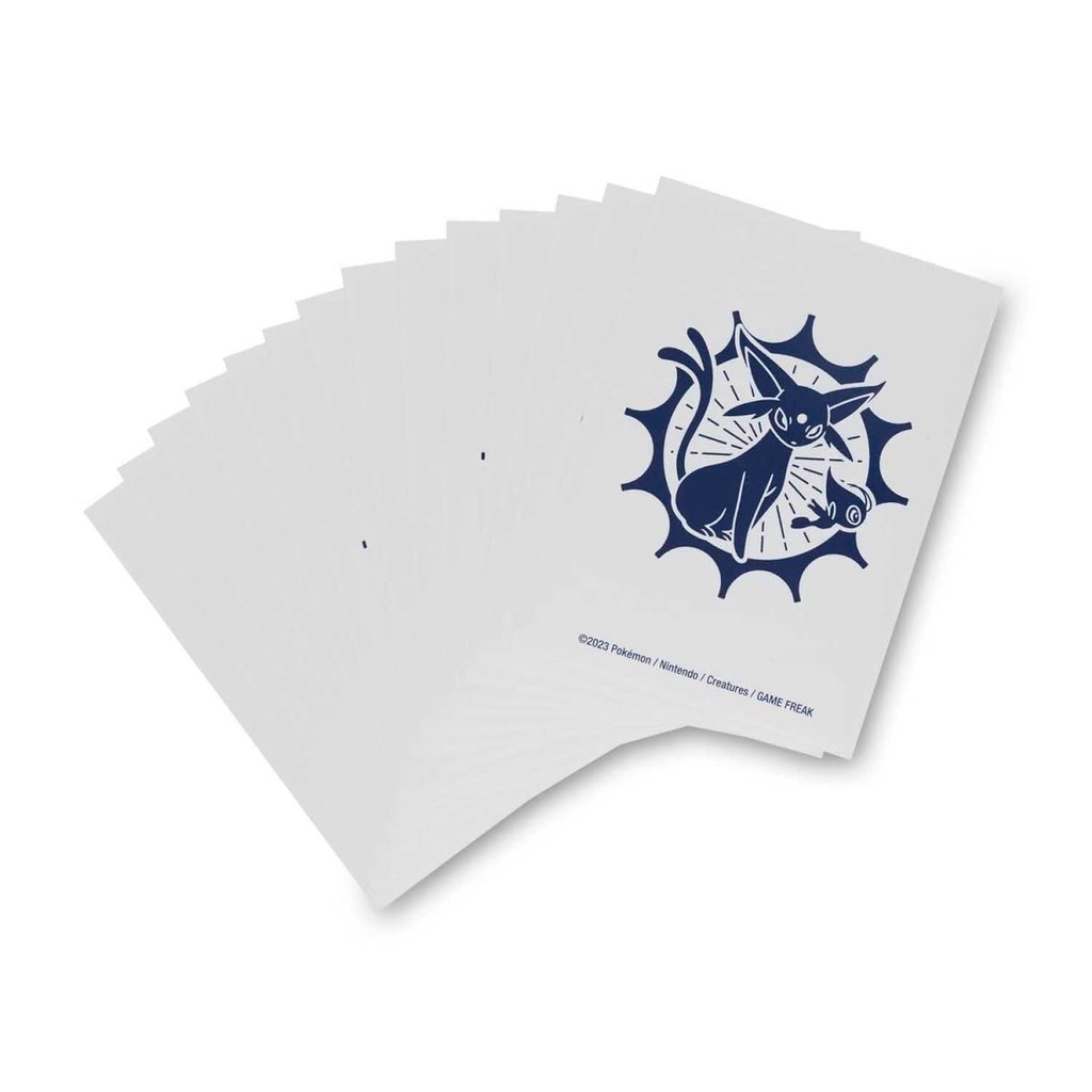 Overseas Pokemon Center Exclusive Espeon & Umbreon Timeless Friends Espeon Card Sleeves (65 Sleeves)