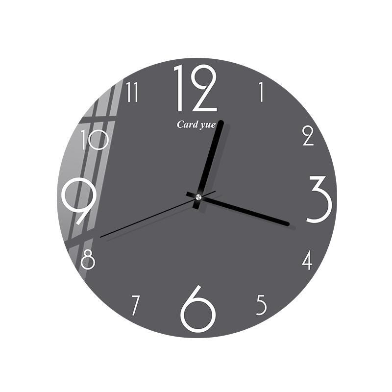 2025 สไตล์ใหม่นาฬิกานาฬิกาแขวนห้องนั่งเล่นในครัวเรือนแฟชั่นแสงหรูหราทันสมัยเรียบง่ายนาฬิกาศิลปะนาฬิกาแขวนผนังการเจาะ-ฟรี - รูปที่ 3