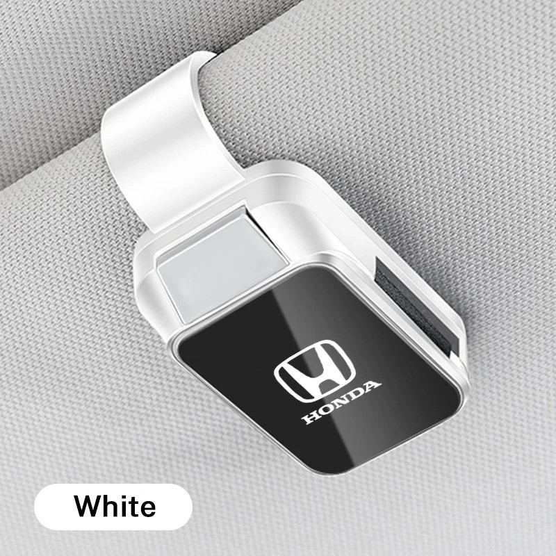รถ Sun Visor แว่นตากันแดดสําหรับ Honda Civic CRV Accord Vezel แบบพกพาแว่นตาคลิป Mount Universal อุปกรณ์เสริม Organizer
