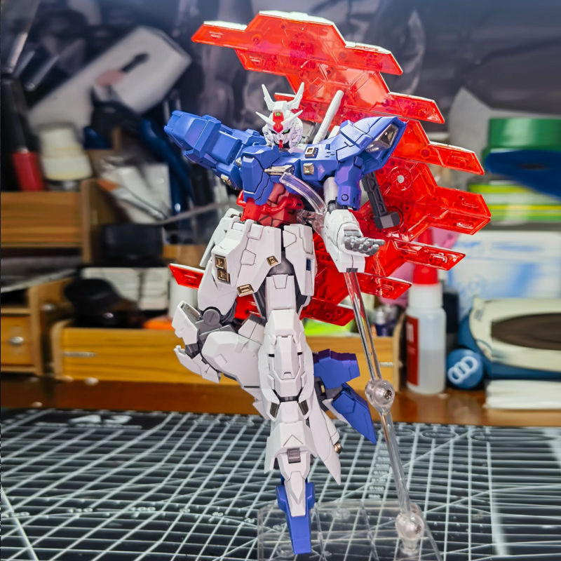 [STAR] HG 1/144 MOON MOON Gundam Eyebrow MOON Assembly Model ของเล่นฟิกเกอร์ในประเทศ