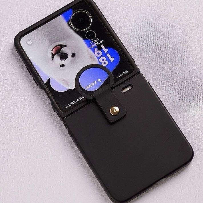 ซิลิโคนผู้ถือแหวนเคสโทรศัพท์สําหรับ Xiaomi Mix Flip2 Flip 2 5G Mi MIx ฝาครอบกันกระแทกแบบแข็ง
