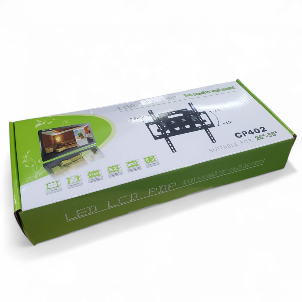 TIRASTRE JUSHIJIA ขายึดทีวีแบบยืดไสลด์ VESA 400 x 400 สําหรับทีวี 26-55 นิ้ว - CP402