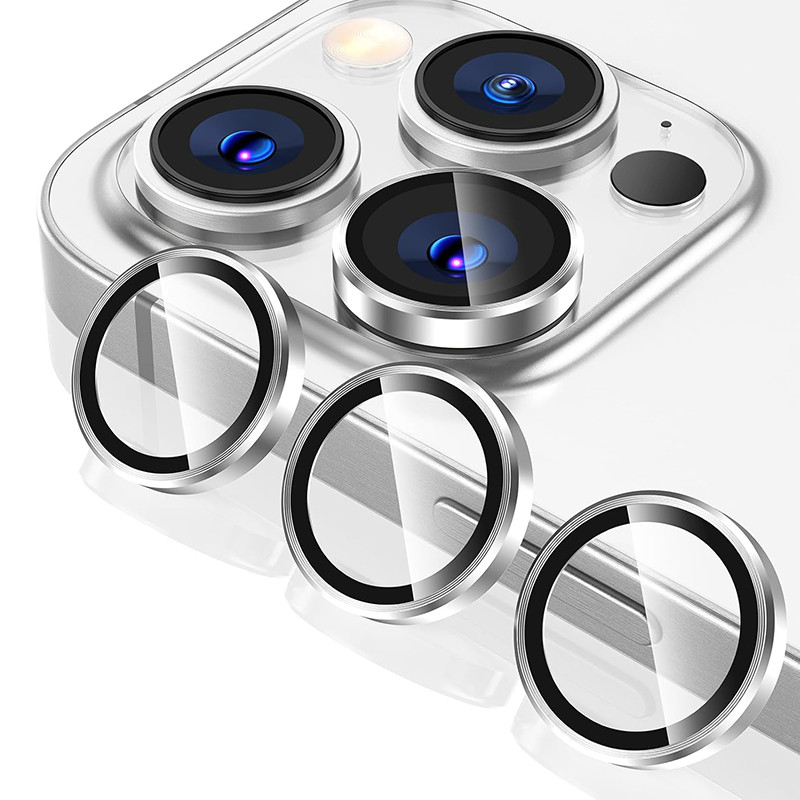 ฟิล์มกระจก กันรอย เลนส์กล้อง สำหรับ iPhone 11 16 17 Pro Max 12 13 14 15 Pro Max 16 Plus 16e 13 mini ฟิล์มกล้อง ฟิล์มกล้อง