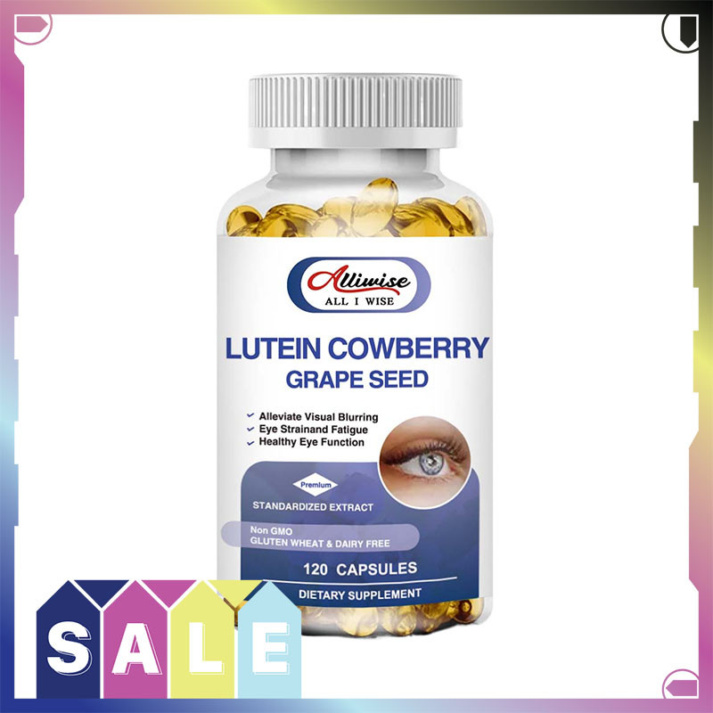 Alliwise Lutein Zeaxanthin & Bilberry Extract Capsules วิตามินบำรุงสายตา รองรับสุขภาพดวงตา ลดความเมื่อยล้า