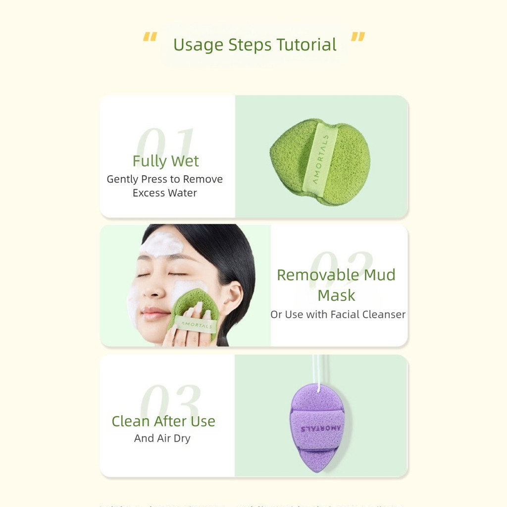 พัฟทําความสะอาด ถุงมือหยดน้ํา, น้ํายาทําความสะอาดฟองน้ําหน้าสําหรับล้างหน้า, เครื่องมือขัดผิวอ่อนโยนสําหรับทําความสะอาดอย่างล้ําลึก, พัฟล้างหน้าแบบใช้ - รูปที่ 5