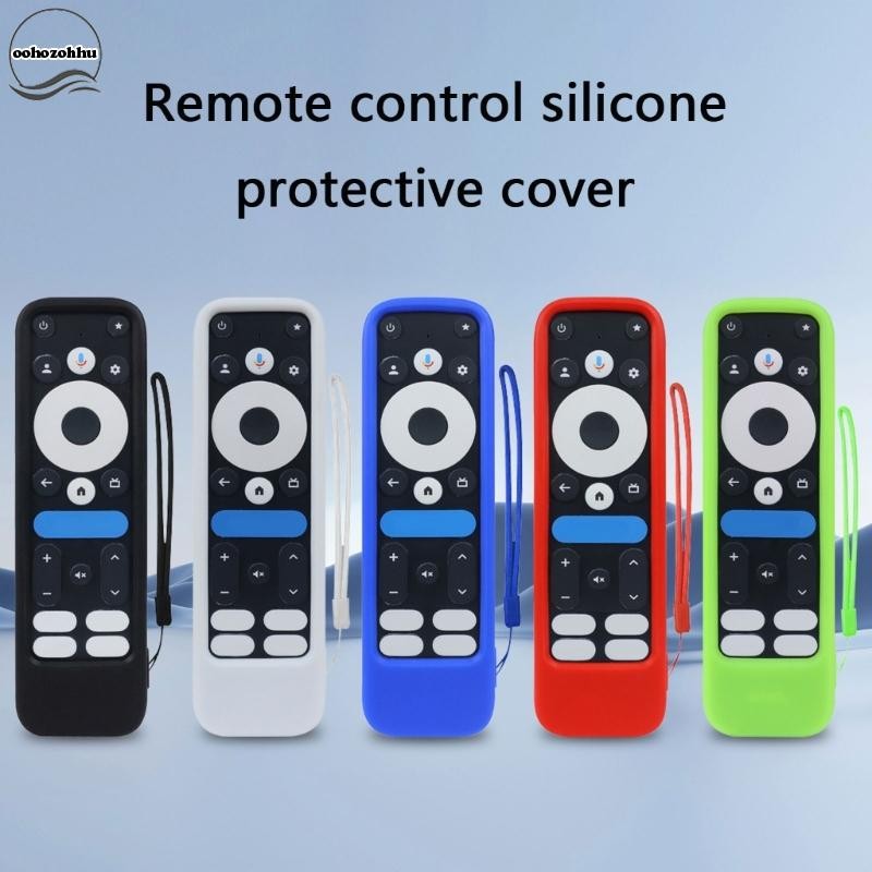 Ooh ปลอกซิลิโคนสําหรับ ONN TV 4K UHD Stick Remote AntiSlip Design หลายสี