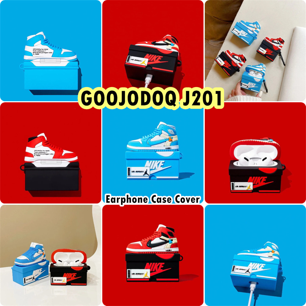 บูติกดั้งเดิมสําหรับ GOOJODOQ J201 เคสซิลิโคนอ่อนนุ่มหูฟังเคสการ์ตูนสุดเท่