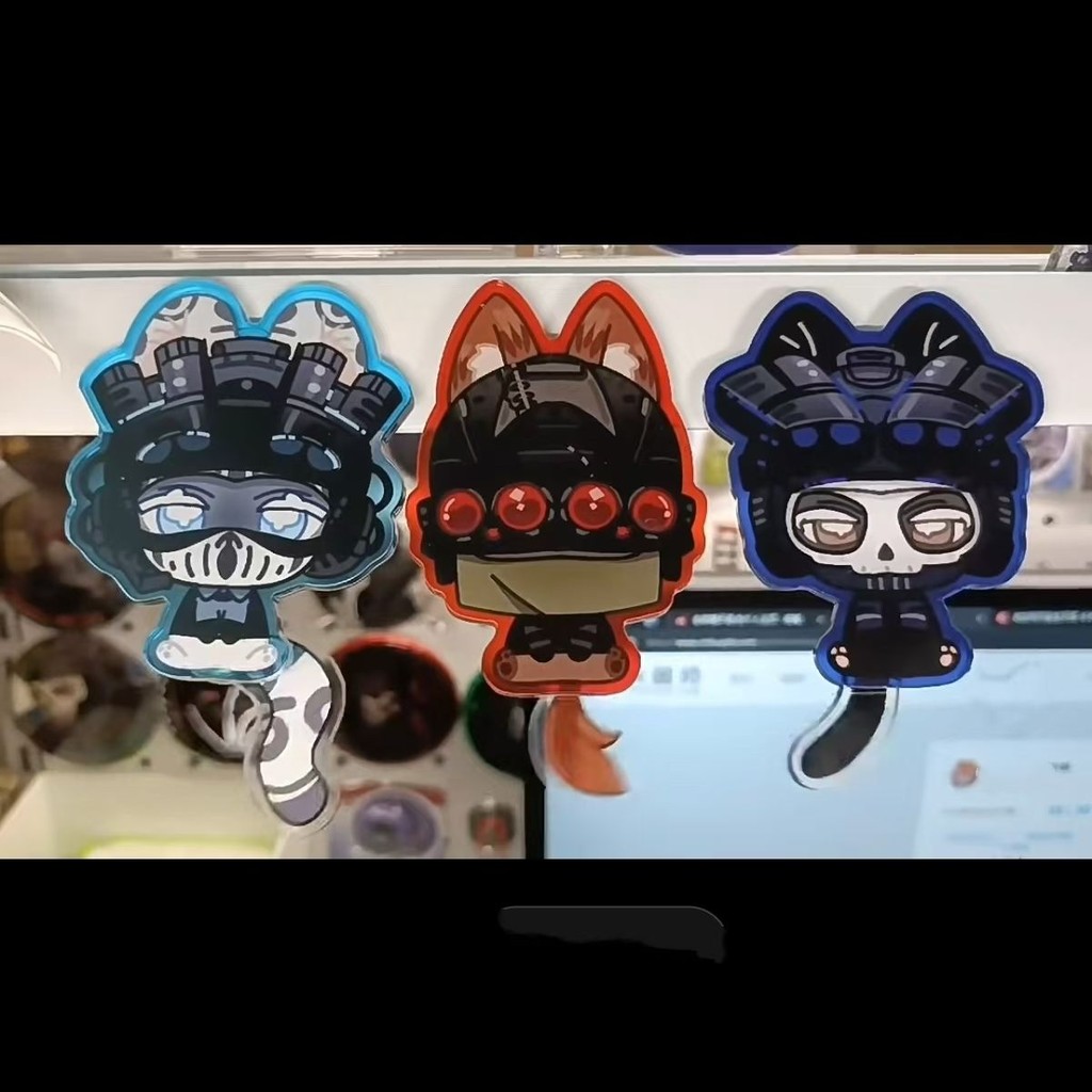 Keegang Konig Ghost อะนิเมะพวงกุญแจผู้หญิงอะคริลิค Key Chain Man ตลกแหวนจี้เครื่องประดับอุปกรณ์เสริมของขวัญเพื่อน