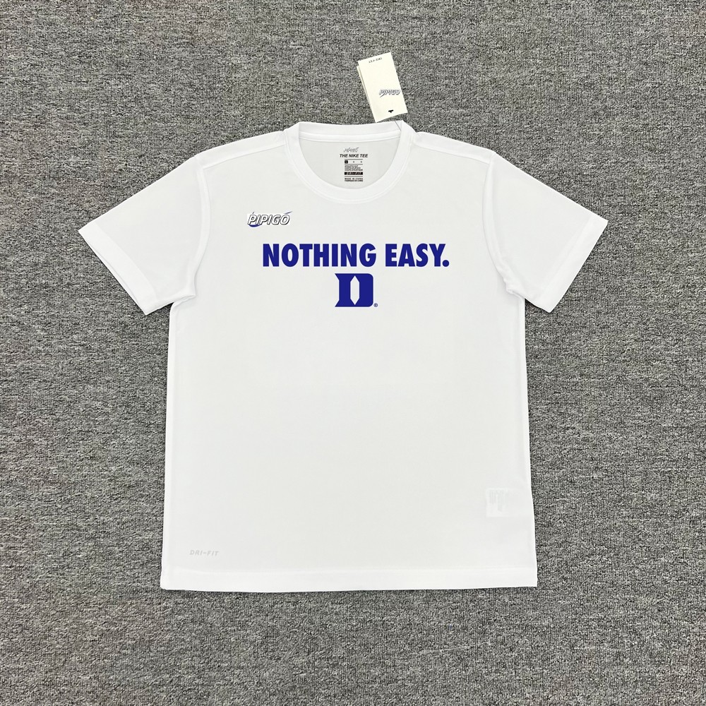 NCAA Duke University Basketball Training Shirt ระบายอากาศได้ดีและแห้งไว