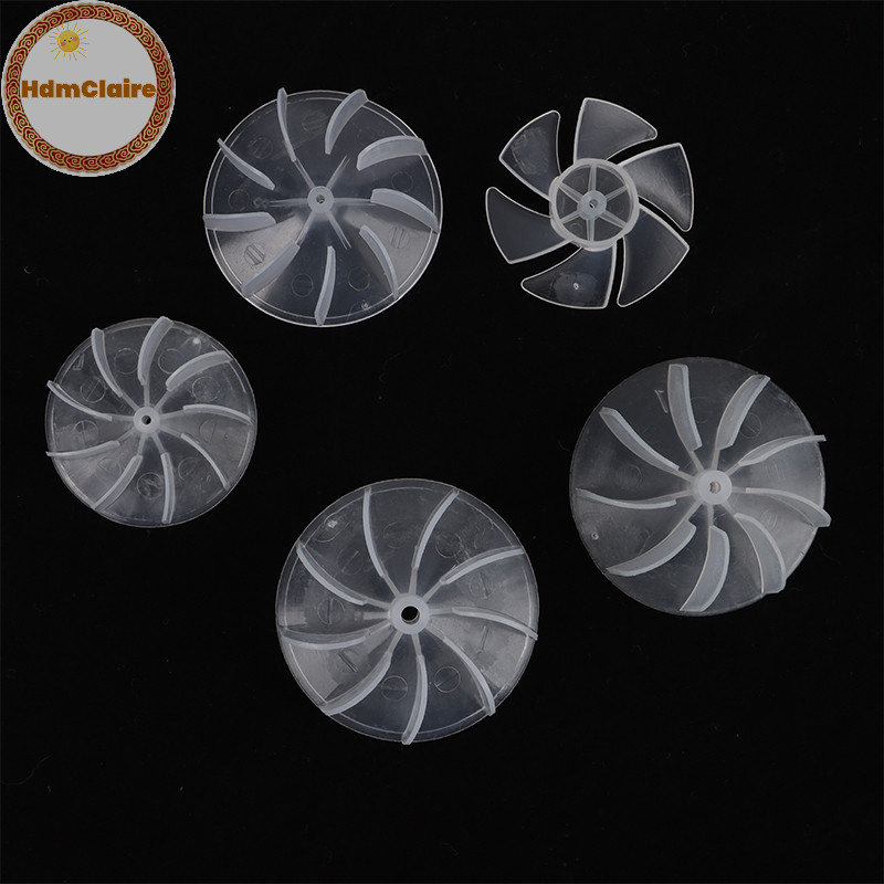 Hdmclaire Small Power Mini Plastic Fan Blade 4/6 ใบสําหรับ Hairdryer Motor Accessories TH