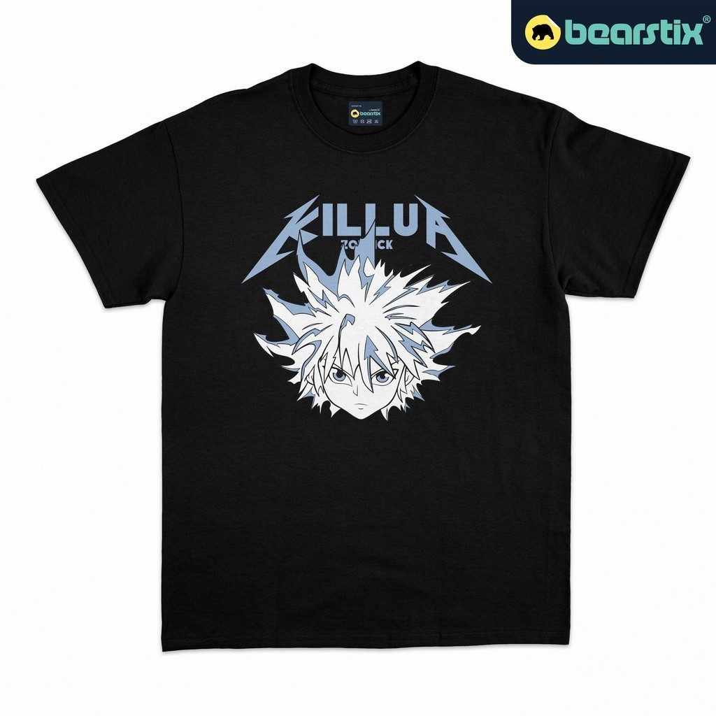 ผ้าฝ้ายแท้ - Killua Zoldyck เสื้อยืด - HXH เสื้อยื เซ็กซี่ หลวม เกาหลี ไซส์ใหญ่ น่ารัก