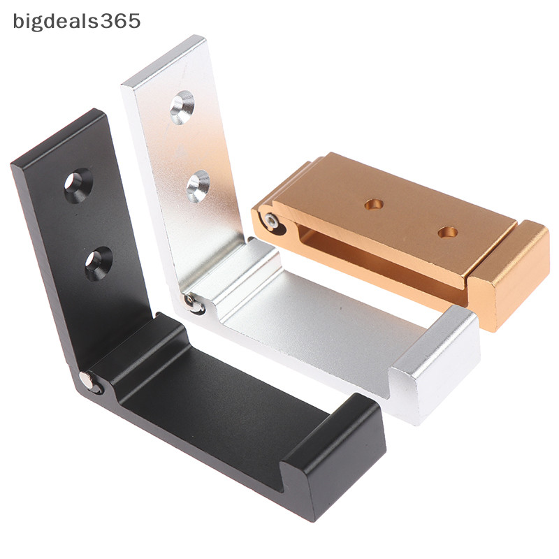 [bigdeals365] หูฟังที่วางชุดหูฟังอลูมิเนียมอัลลอยด์แขวนผนังตะขอติดผนังสต็อกใหม่