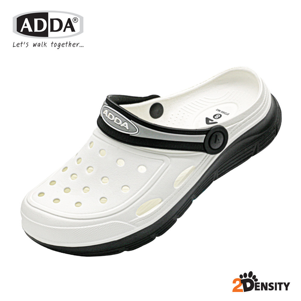 ADDA รุ่น 5TD88 SIZE (7-10) 2DENSITY นุ่มสวมใส่สบายมีสายรัดหลังมาให้เพิ่มความกระชับ รองเท้าหัวโต