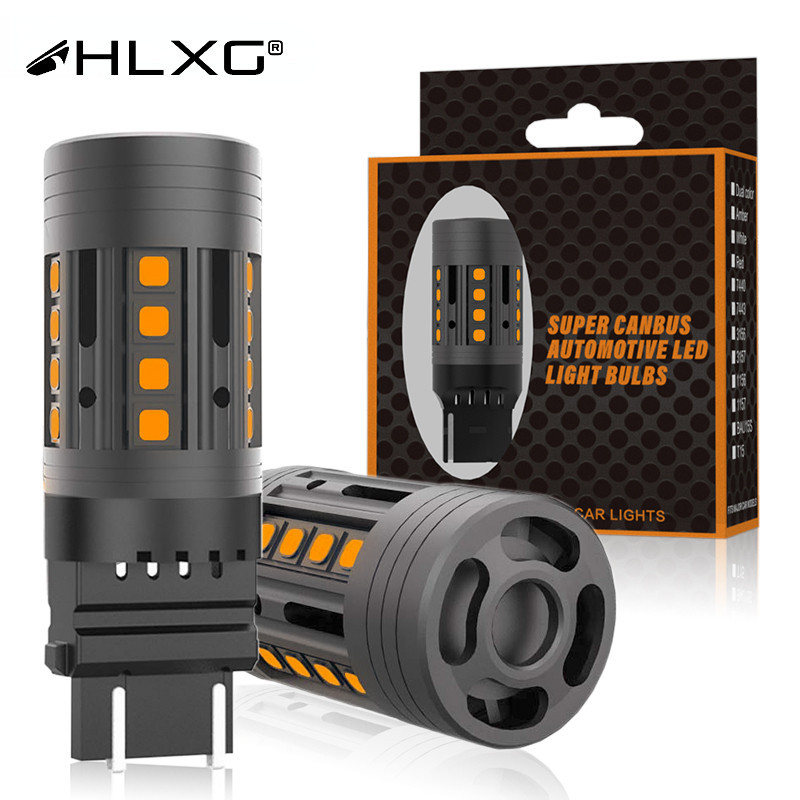 2x Canbus T20 W21W 7443 T25 3157 WY21/5W หลอดไฟ Led สํารองย้อนกลับโคมไฟไฟวิ่งกลางวันเบรคไฟท้ายไฟเลี้