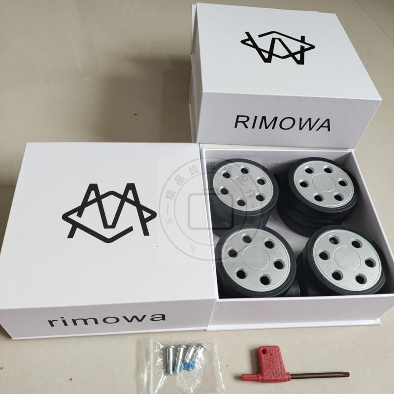 จัดส่งในวันเดียวกัน เหมาะสําหรับ RIMOW กล่องของขวัญล้อเหมาะสําหรับ Rimowa กระเป๋าเดินทางอุปกรณ์เสริมกระเป๋าเดินทางล้อของขวัญกล่อง rimowwa Universal ล้อ Mute ราคา ถูกที่สุด ดีลบีเคเค แกลเลอรีภาพที่ 3