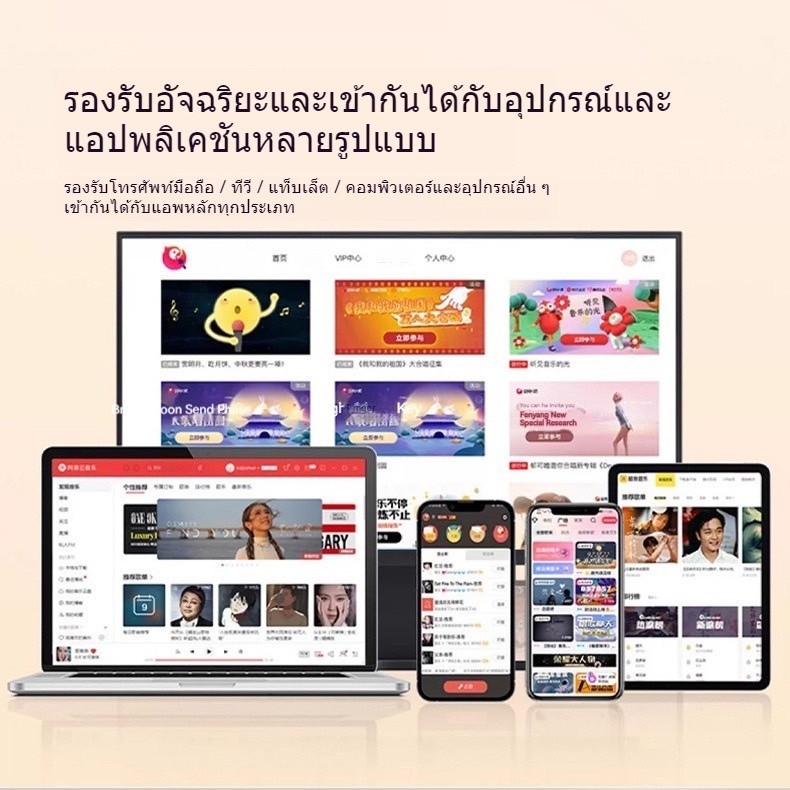K12ใหม่ ลำโพงบลูทูธ ไมโครโฟน  RGB มินิ แบบพกพา ลำโพงคาราโอเกะไร้สายกลางแจ้งขนาดเล็ก bluetooth ไมโครโฟนคู่