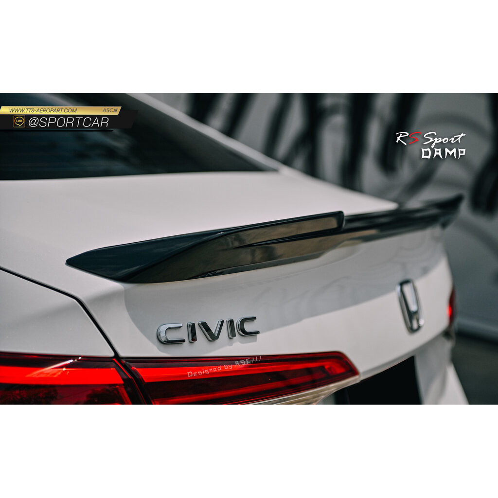 สปอยเลอร์ Civic FE 2023 2022 2021 สำหรับ Civic Turbo และ Civic E-HEV- ทรง RS, Civic FE แต่งสวย, ของแ