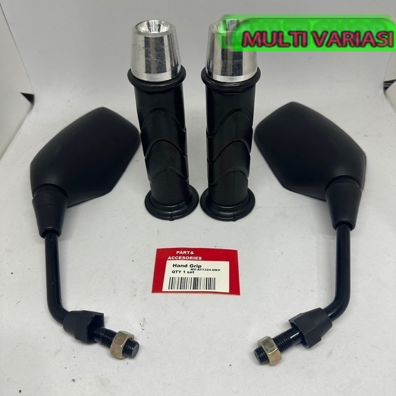 Honda PCX 150 160 รุ่น MIRROR PACKAGE PLUS PCX CROME HANDLEBARS และ GRIP UNIVERSAL BEAT SCOOPY VARIO 125 VARIO 150 GENIO คลิก ETC