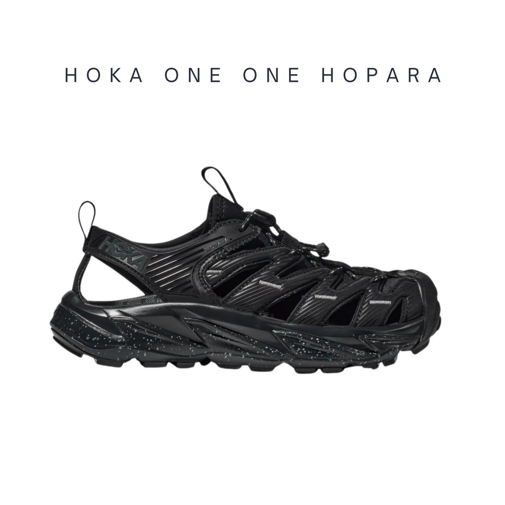 [พร้อมส่ง] HOKA ONE ONE HOPARA Mens Black/Castle Rock 1123112BCSTL