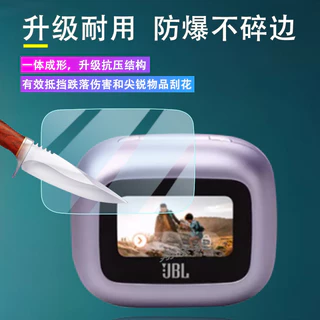คุณภาพดี2PCS Clear Screen Protector ฟิล์มป้องกันใช้งานร่วมกับสําหรับ JBL Live BEAM 3/BUDS 3/FLEX 3 Ultra-thin TPU Soft Film