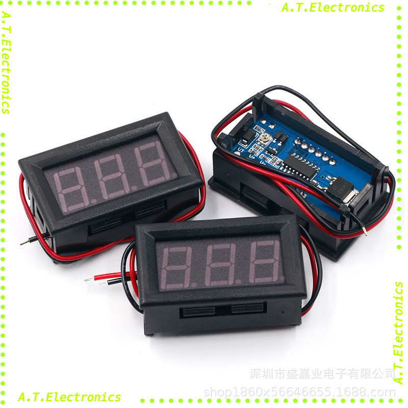 พร้อมส่ง! Dc0v-30vdc วัดโวลท์ DC วัดไฟ 4.5 ถึง 30 โวลท์DCพร้อมส่งในไทย