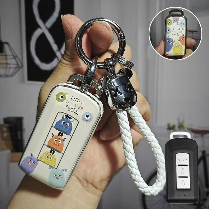 เคสรีโมท Mitsubishi outlander xpander Attrage focus eclipse Pajro sport xforce triton Attrage lancer ex 2011 เคสกุญแจรถยนต์ เคสกุญแจรีโมทรถยนต์ - รูปที่ 3