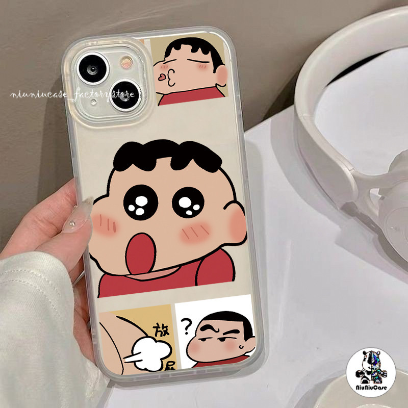 niuniu- เด็กซน Pattern เคสโทรศัพท์ โปร่งแสง For เคสไอโฟน11 iPhone 11 12 13 14 15 Pro Max X 7 Plus XR เคส ซิลิโคนนุ่ม ราคา ถูกที่สุด ดีลบีเคเค แกลเลอรีภาพที่ 5