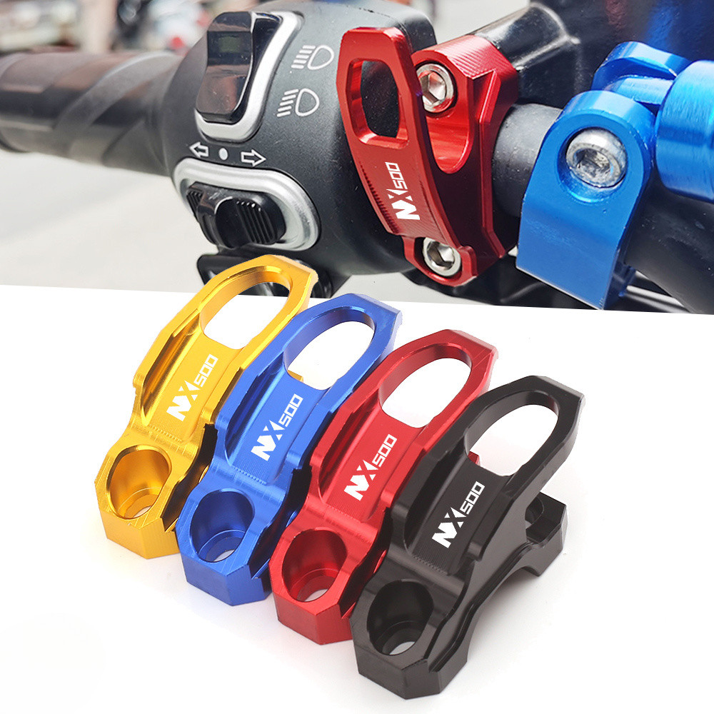 สําหรับ Honda NX500 nx 500 2023 2024 2025 NX400 N X 400 2024 nx หมวกกันน็อค Hook Holder Clamp Bracket อุปกรณ์เสริมรถจักรยานยนต์ CNC อลูมิเนียม