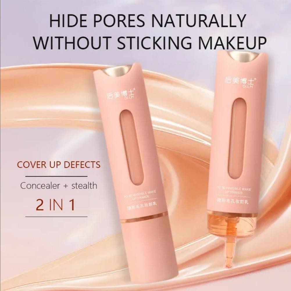 Invisible Pore Makeup Base Cream ไพรเมอร์ให้ความชุ่มชื้นและกระจ่างใส