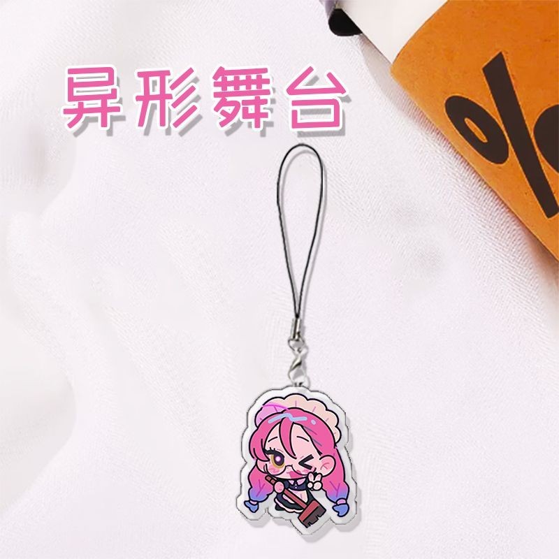 Alienstage พวงกุญแจ Man โทรศัพท์มือถือ Lanyard Key Chain รูปที่ 8