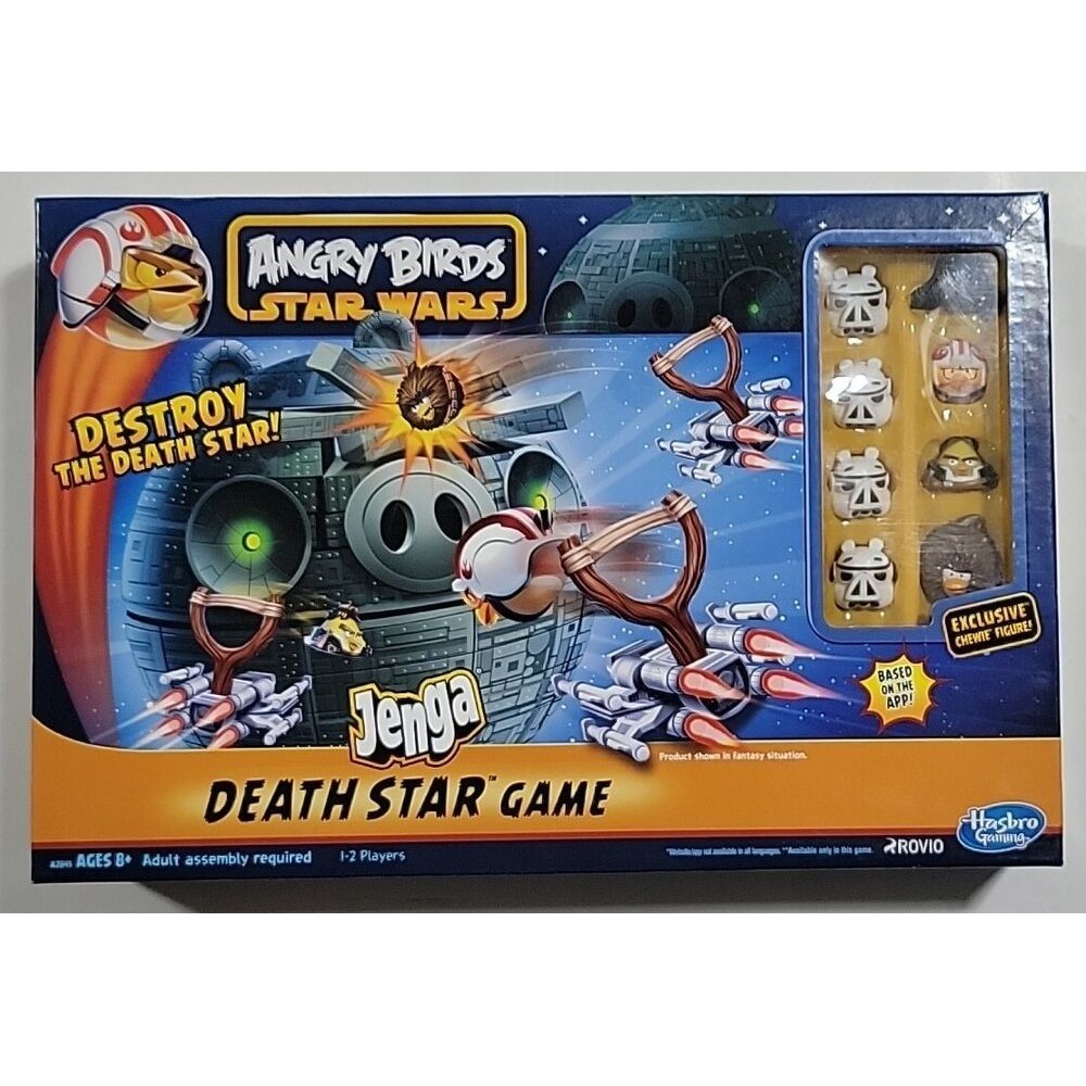 Hasbro Angry Birds Star Wars Jenga Death Star Game - ครบ 100%