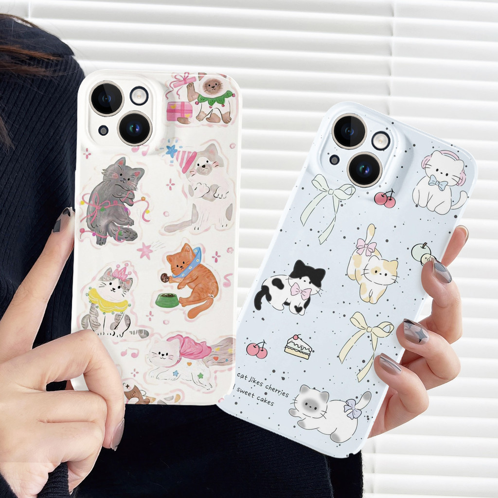 แมวหวาน เคส huawei เคลือบเงาnova 7i 3i 4e 9SE 3e 5T 7 7 Pro 7se Honor 8X Y9 2019 Y9 Prime 2019 Y7A