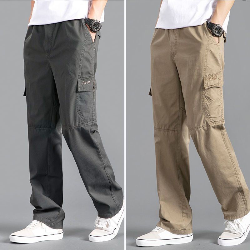 กางเกงทำงานผู้ชาย กางเกงขายาวผ้ายืด