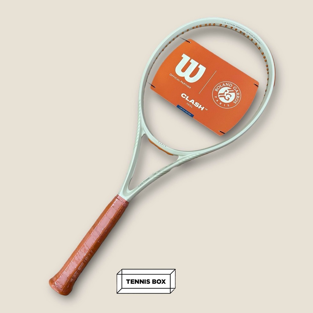 ไม้เทนนิส Wilson Clash 100L Roland Garros Limited Edition ของแท้ ส่งไว tennis racket