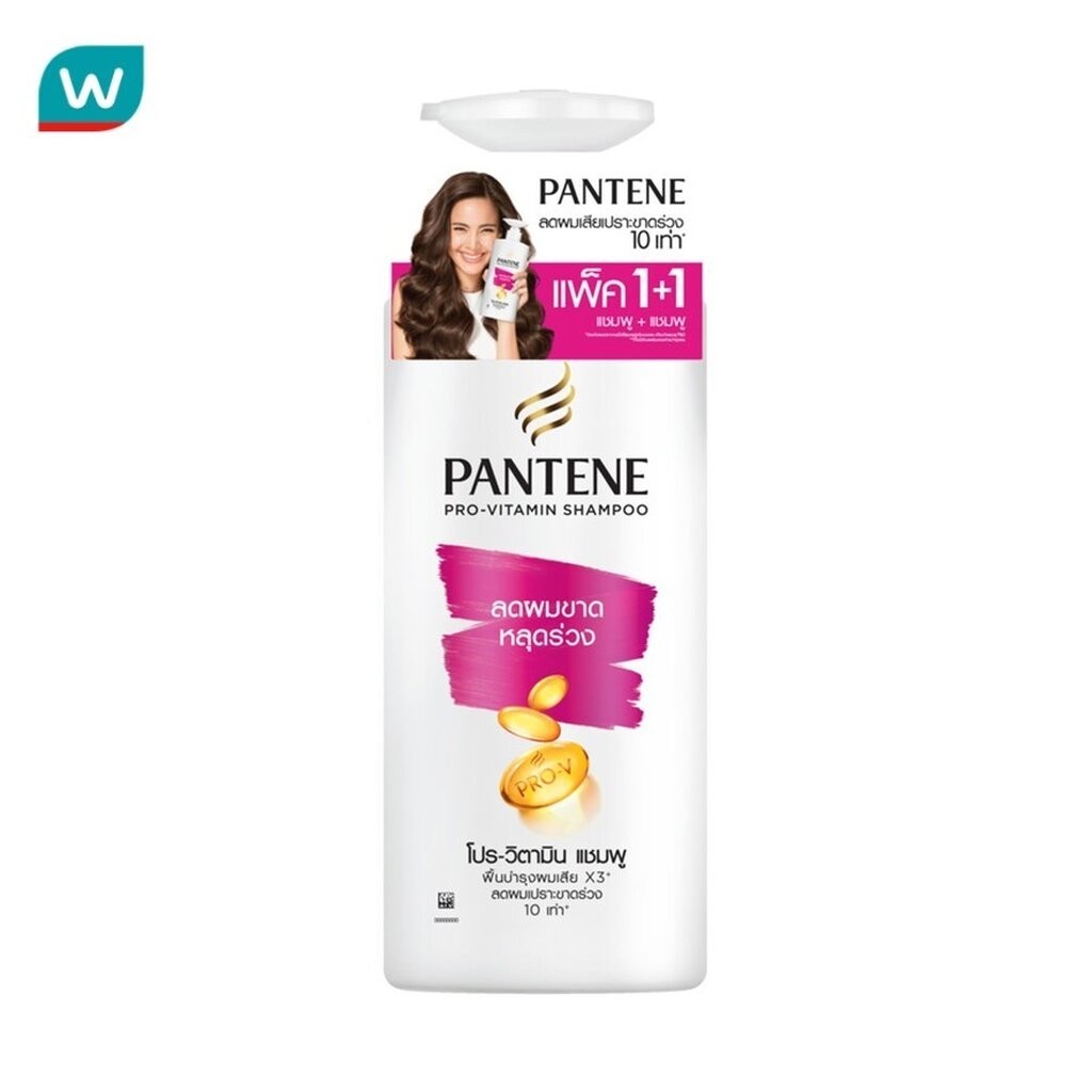 Pantene แพนทีน โปร-วี แฮร์ฟอล คอนโทรล แชมพู + คอนดิชันเนอร์ 380 มล. แพ็คคู่