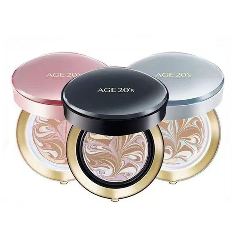 Aekyung Air Cushion Age20s BB Cream คอนซีลเลอร์ Moisturizing Foundation สามสีสี่สี Latte Art Face แต