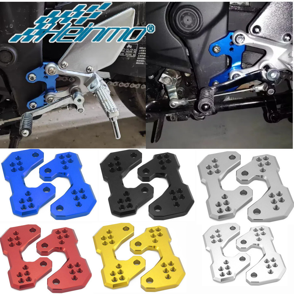สําหรับyamaha YZF R3 ABS R25 MT03 MT25 2013 -2019 2020 รถจักรยานยนต์ปรับฐานหมุดเท้าด้านหลังMount Bracket