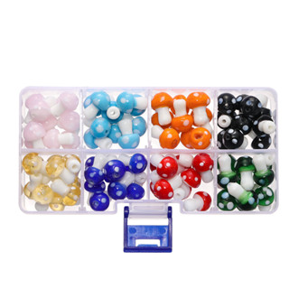 St. kunkka 8/10 ตารางลูกปัดเห็ดแก้วที่มีสีสันลูกปัดเห็ดชุดสํ…