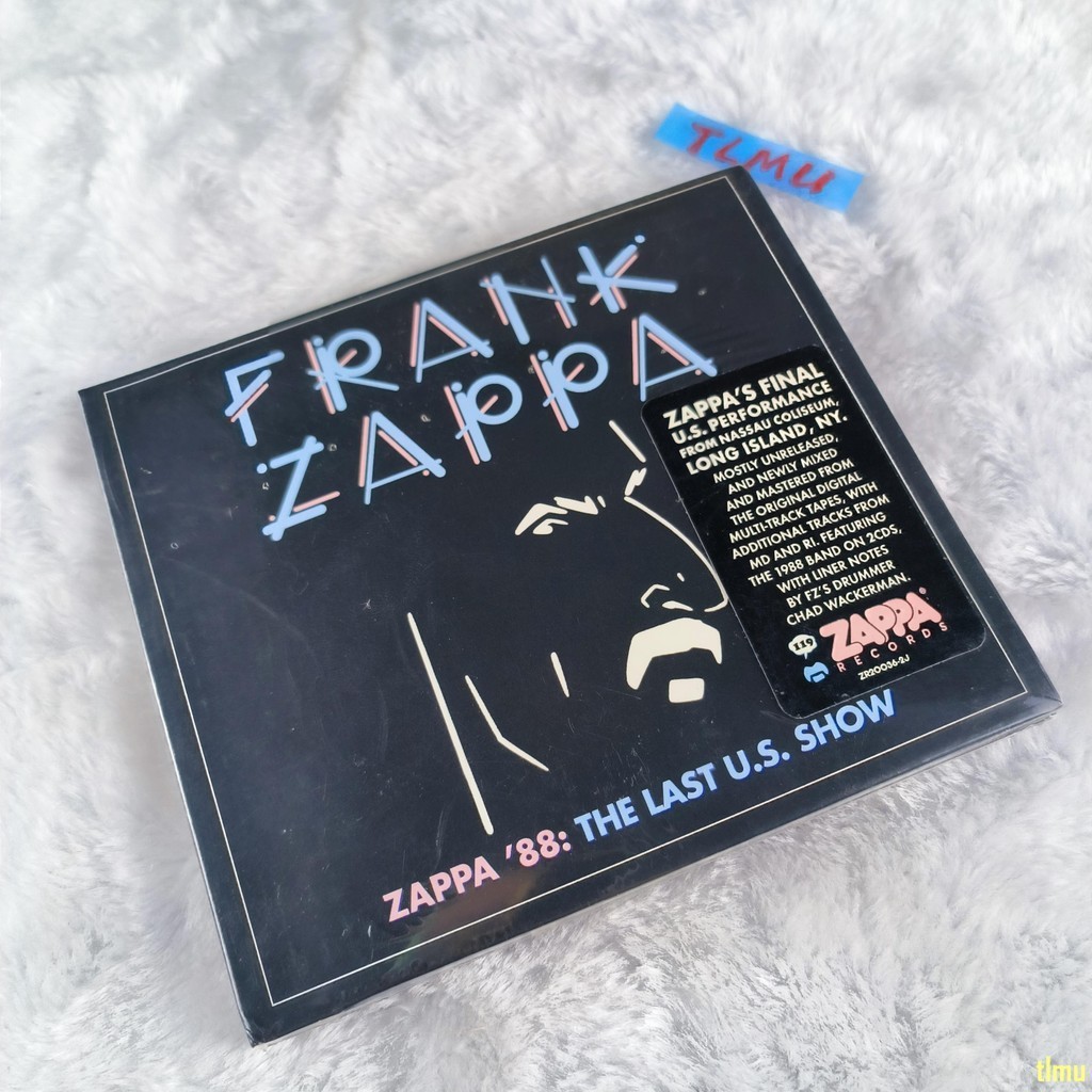 J244 Frank Zappa Zappa 88: The Last US แสดงอัลบั้ม 2CD 2021 Rock A1221