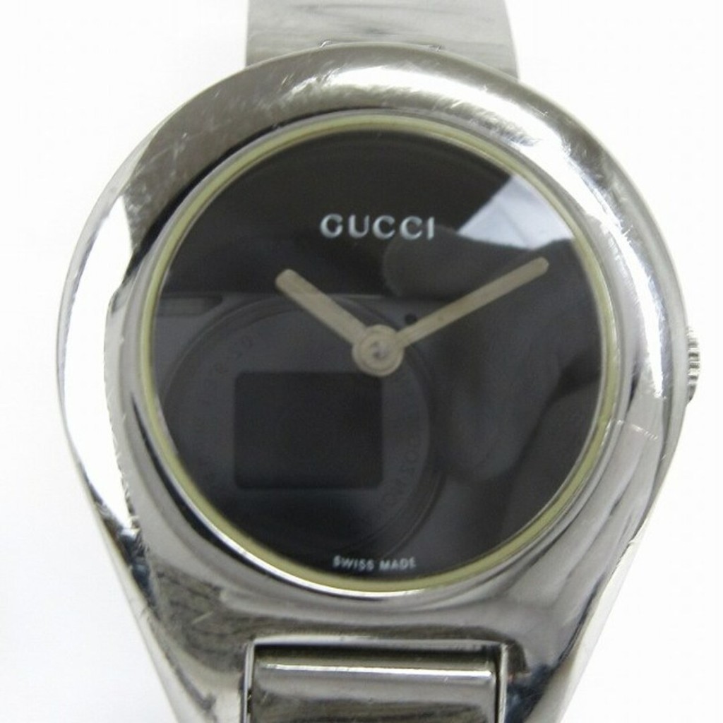 Gucci 6700L Watch Analog Quartz Dial Black ■SM3 ☆ AA ★ Direct from Japan Secondhand  ffade1db4c692b9