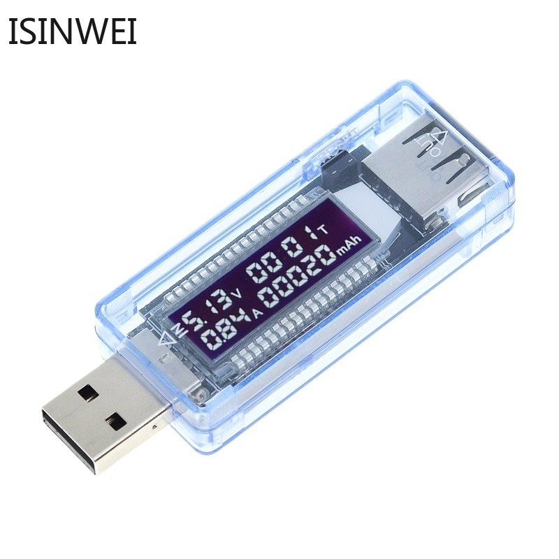 Kws-v20 เครื่องวัดแรงดันไฟฟ้า แรงดันไฟฟ้า แบตเตอรี่ เครื่องทดสอบ โวลต์ USB แรงดันไฟฟ้า ปัจจุบัน แพทย์ ชาร์จ ความจุ เครื่องทดสอบ พาวเวอร์แบงค์