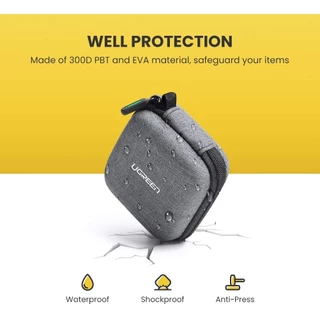 UGREEN รุ่น 70577 กระเป๋า Case Bag, กระเป๋าอเนกประสงค์ แบบแข็ง AirPods Wireless Earbuds Bluetooth
