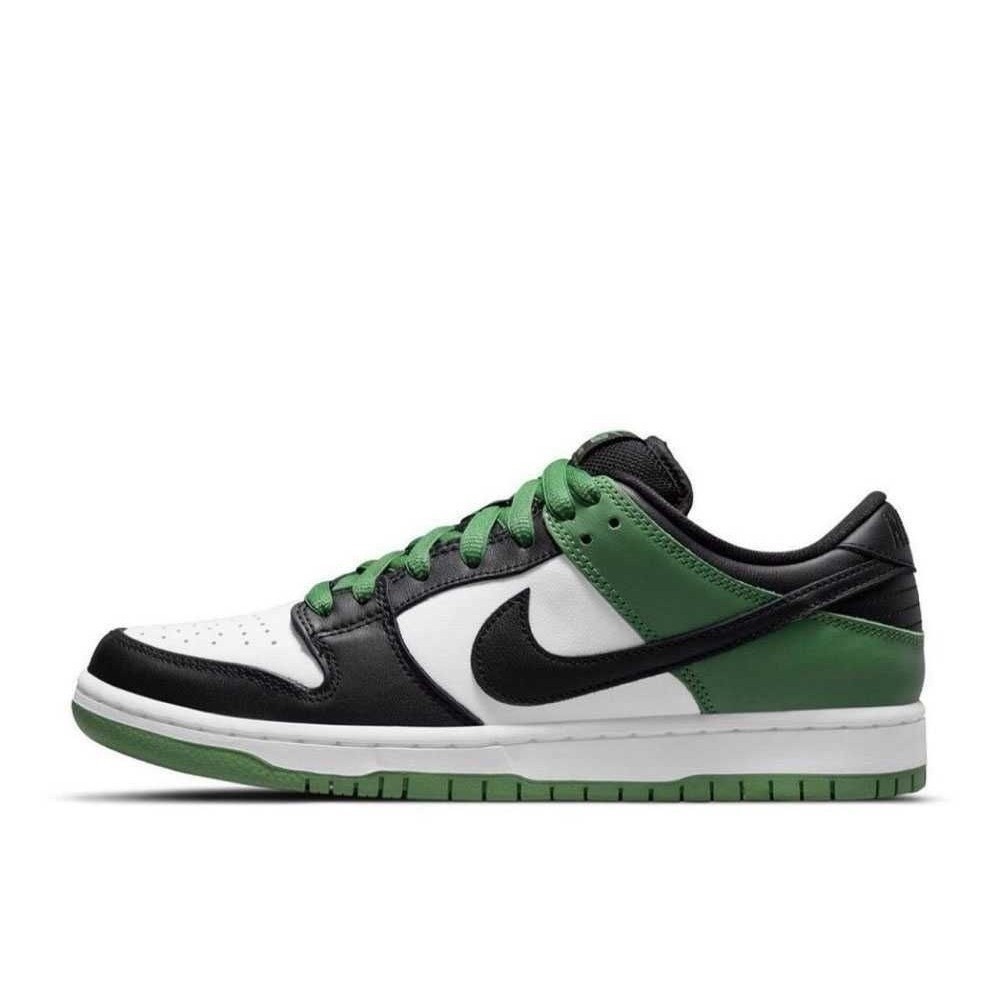 Nike SB Dunk Low Pro "Black and Classic Green" Unused